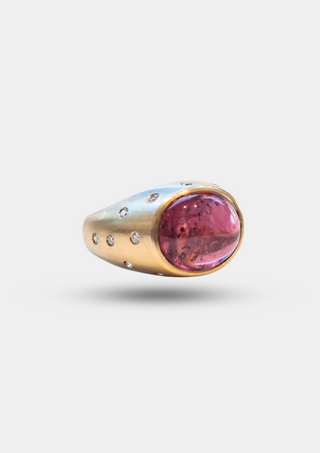 Rubellite Ring